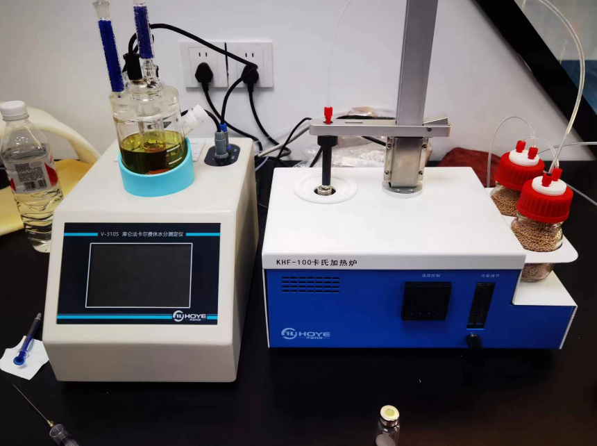 重慶望變電氣集團(tuán)使用我公司V310S-KHF卡爾費(fèi)休水分測定儀檢測 重慶望變電氣集團(tuán)使用我公司V310S-KHF卡爾費(fèi)休水分測定儀檢測